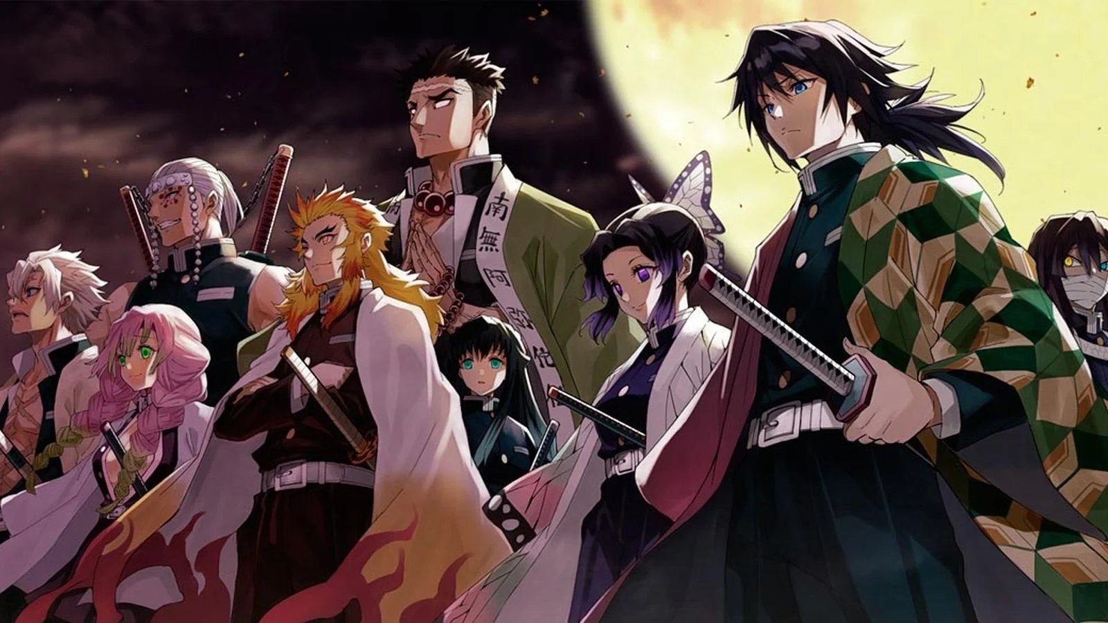 I protagonisti di Demon Slayer