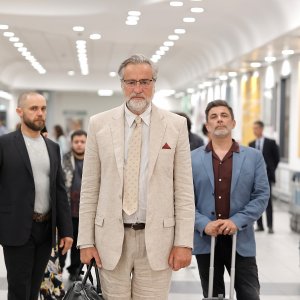 Doppio gioco. Max Tortora in una scena della serie.