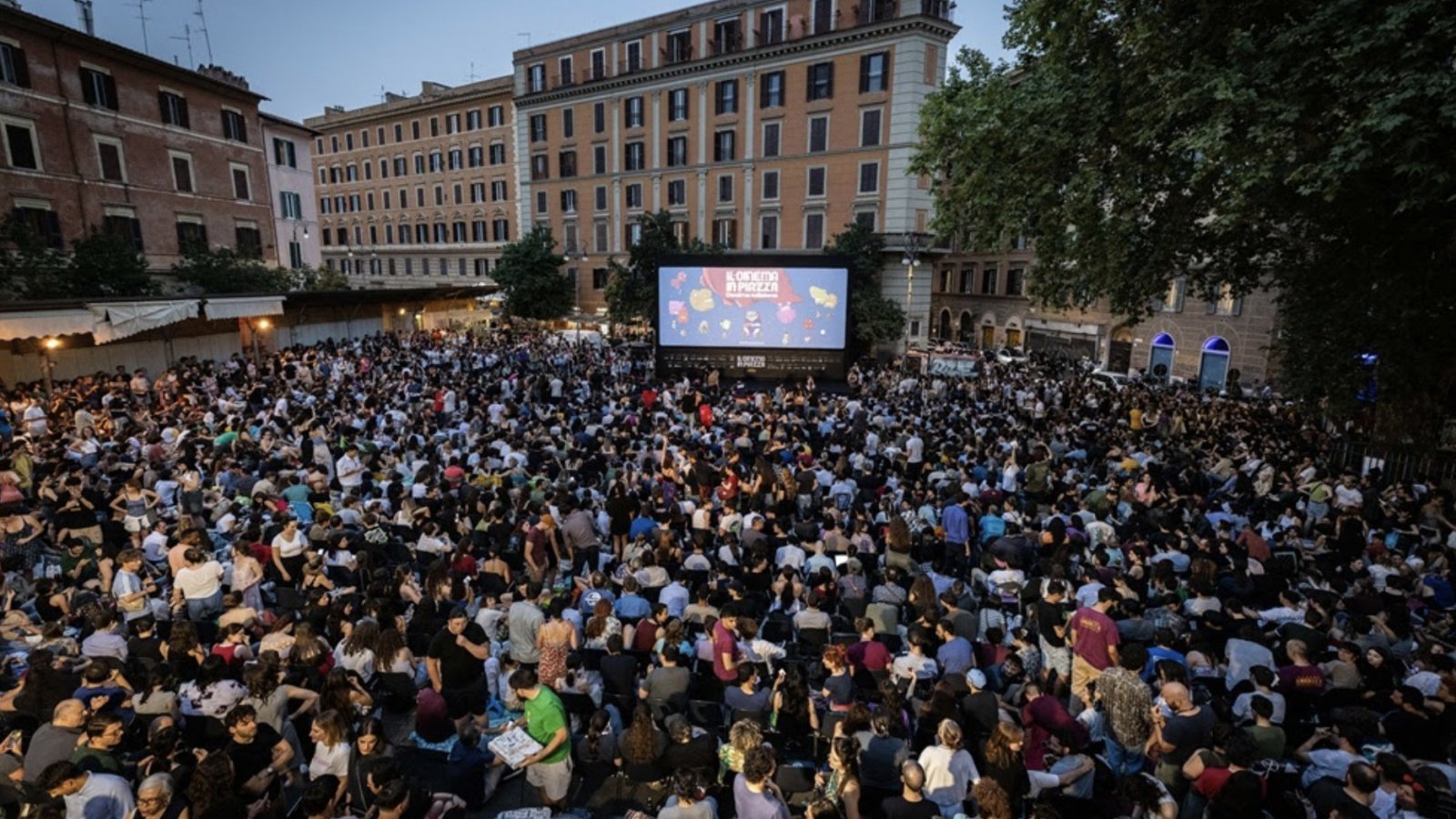 Il Cinema in Piazza a San Cosimato
