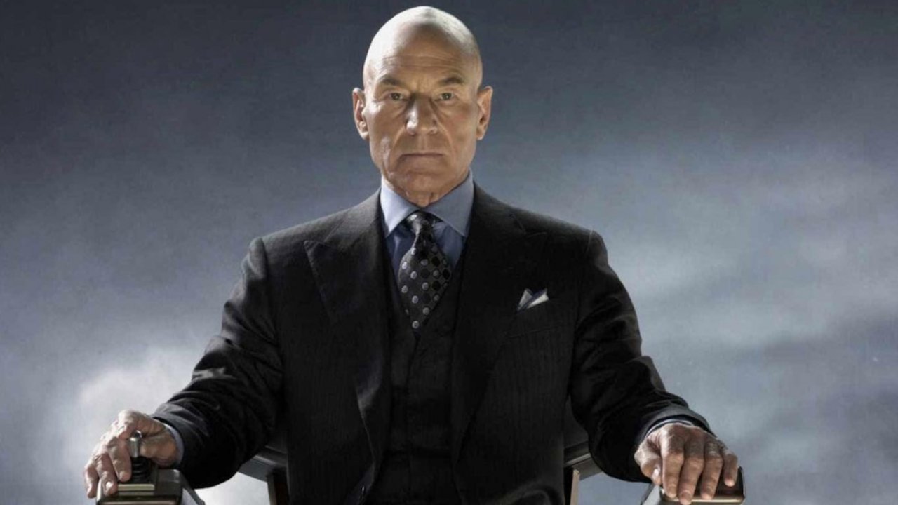 X-Men: Patrick Stewart è il Professor X nel primo film del 2000