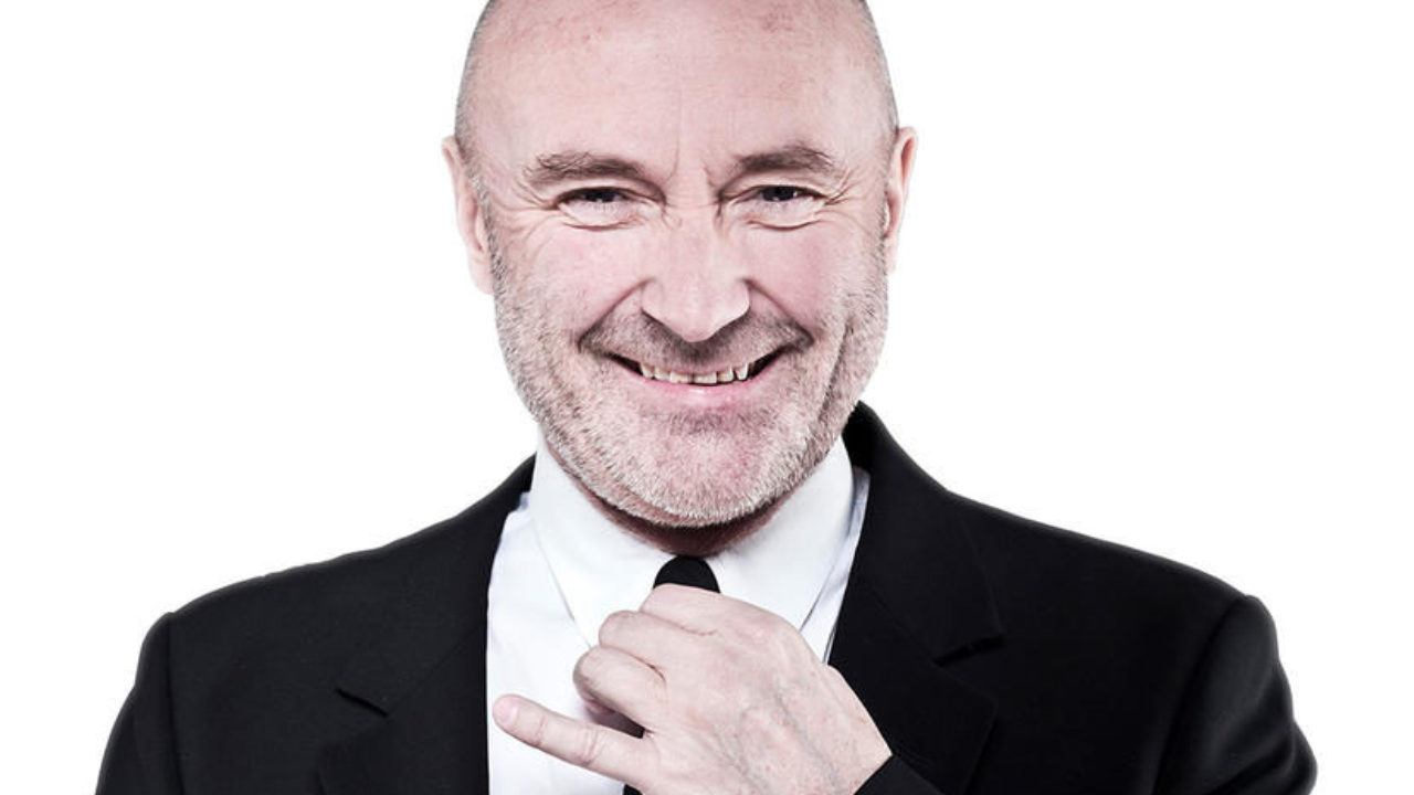 Primo piano di Phil Collins