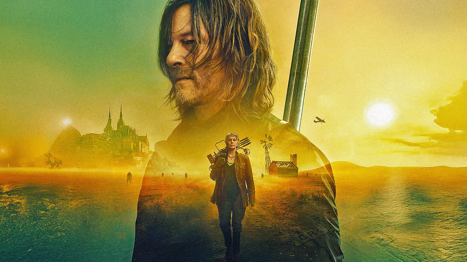 Norman Reedus e Melissa McBride sono i protagonisti di The Walking Dead: Daryl Dixon