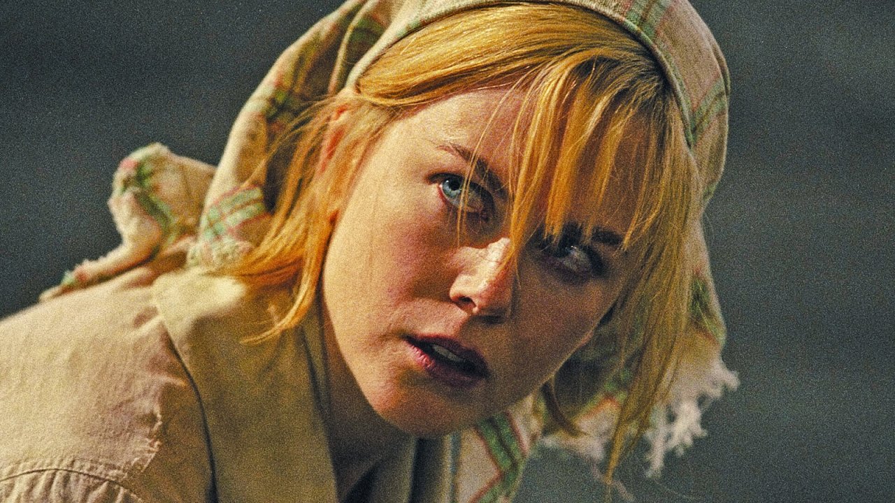 Un'immagine di Nicole Kidman in Dogville