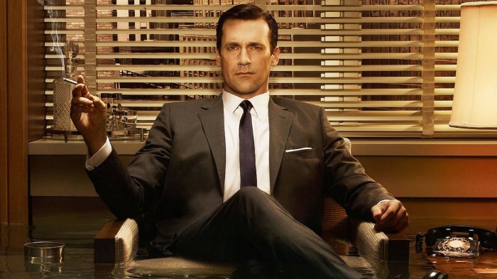 Jon Hamm: 'I giovani attori di Mad Men provavano a fumare vere sigarette, dopo tre giorni erano gialli'