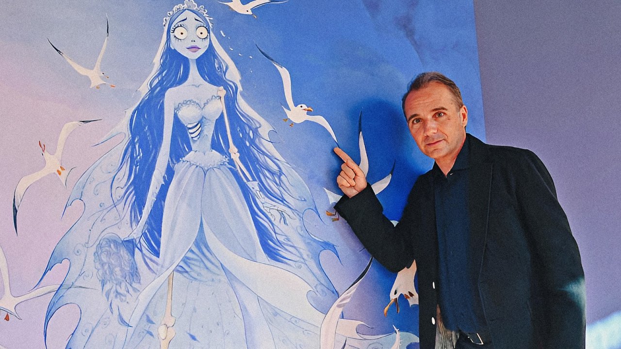 Carlos Grangel, character designer de La sposa cadavere