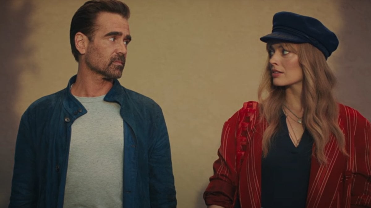 colin farrell e margot robbie rivivono il passato nel trailer italiano di a big bold beautiful journey