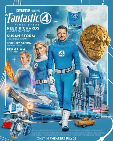 Fantastic 4 First Steps Poster