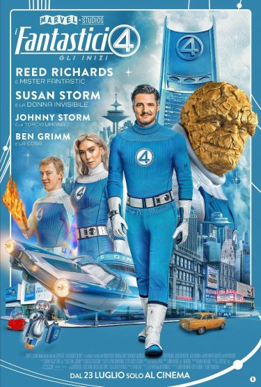 Fantastici 4 Inizi Poster Italiano