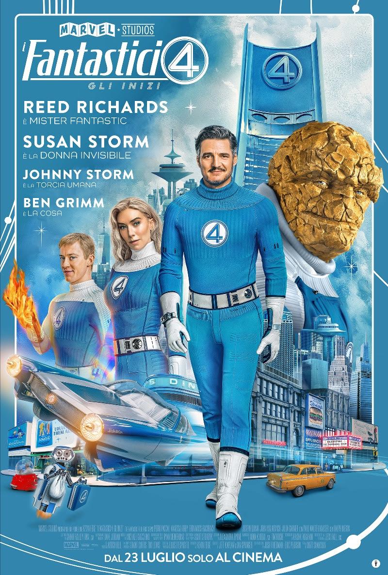 Fantastici 4 Inizi Poster Italiano
