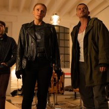 Deep Cover - Attori sotto copertura: Orlando Bloom, Bryce Dallas Howard, Nick Mohammed in una sequenza