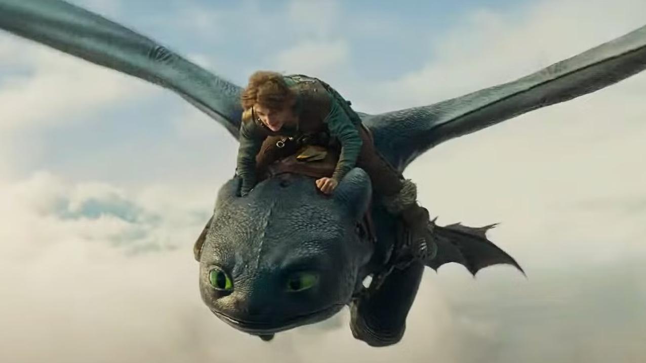 Mason Thames e Sdentato in volo