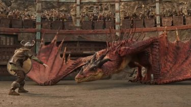 Dragon Trainer Nell Arena Con I Draghi