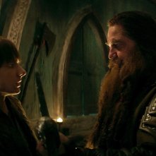 Dragon Trainer: Gerard Butler, Mason Thames in una foto