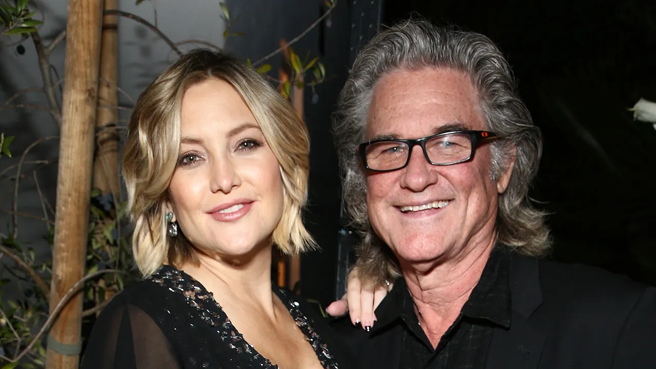 Kate Hudson e Kurt Russell insieme ad un evento