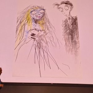 La sposa cadavere: Carlos Grangel, a Firenze, svela i bozzetti per i personaggi del film