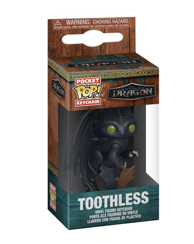 Toothless How To Train Your Dragon Live Action Pop Keychain Pic2