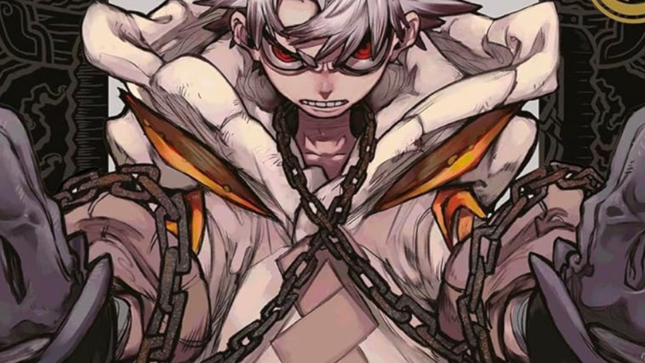 Una scena di Gachiakuta