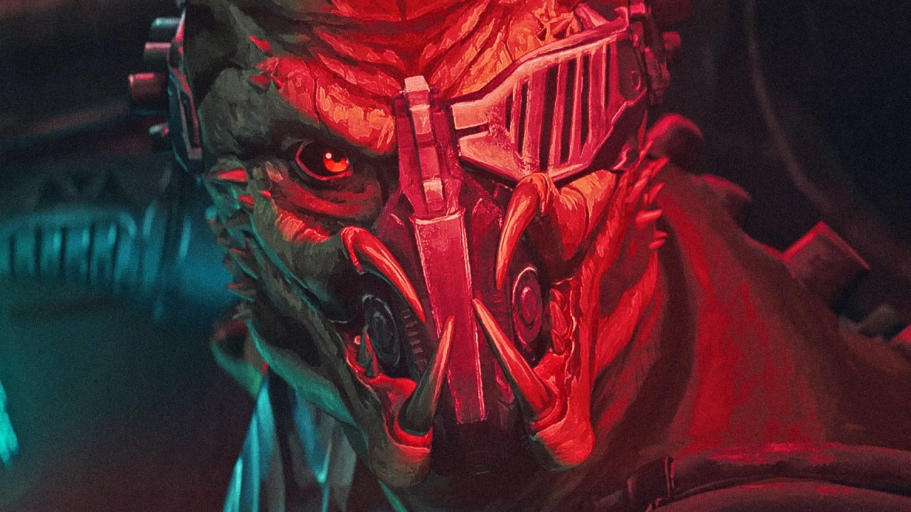 Un'immagine del film Predator: Killer of Killers