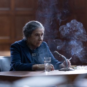 Golda: Helen Mirren durante una scena
