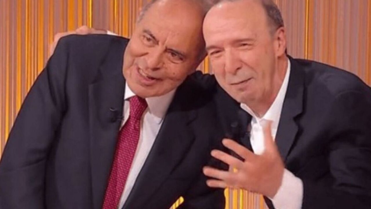 Bruno Vespa e Roberto Benigni