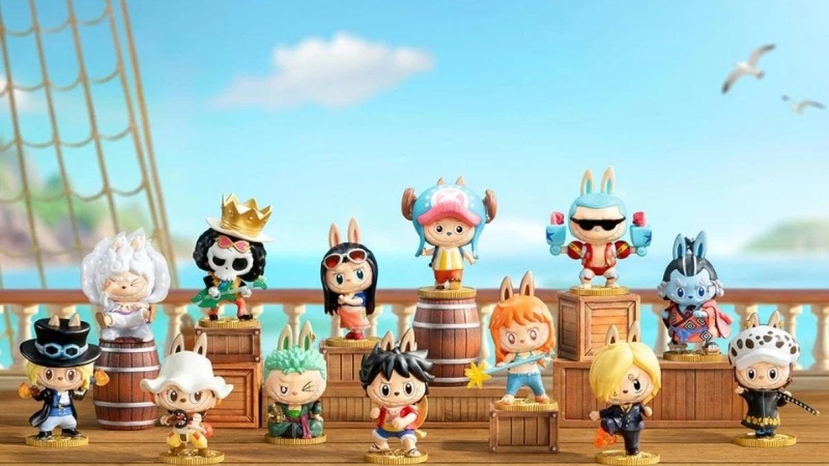 One Piece, arrivano i Labubu di Rufy e la sua ciurma in edizione limitata, sono già sold-out