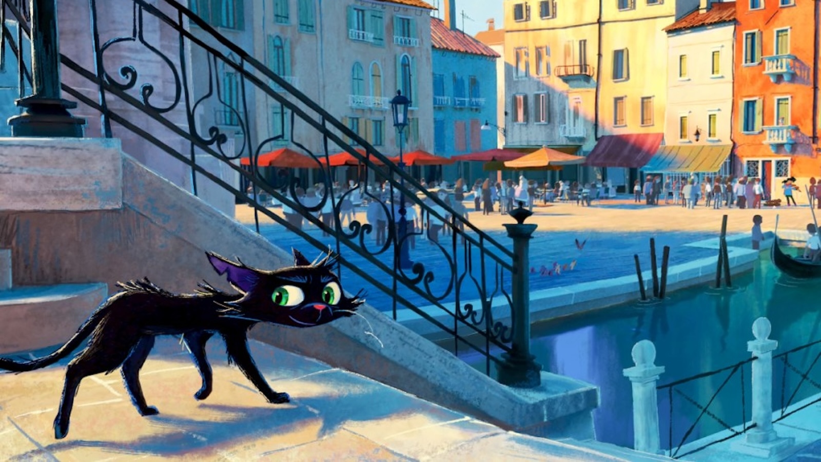 Gatto, concept art dal film Pixar