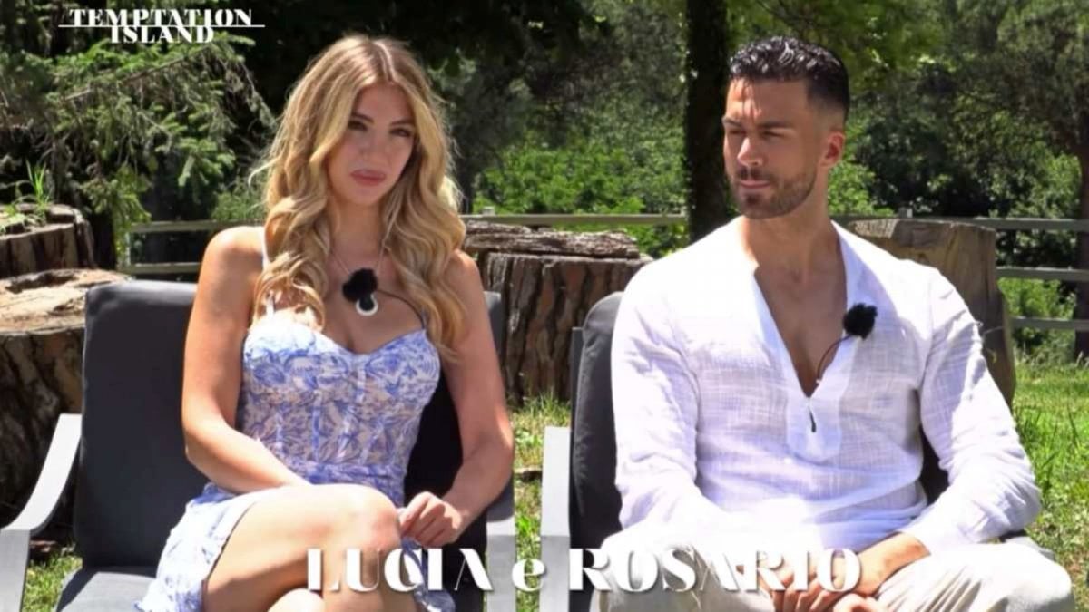 temptation island lucia e rosario sono la sesta coppia lei ha deciso o andiamo a convivere o ci lasciamo