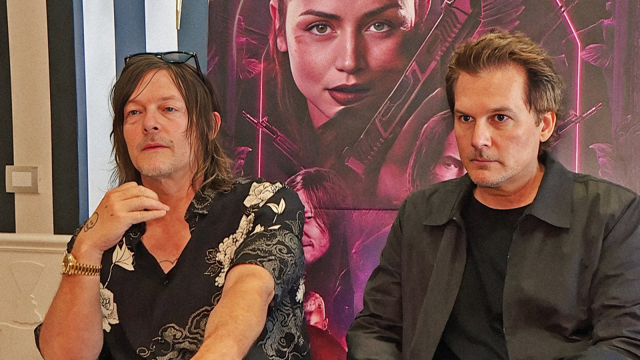 Len Wiseman e Norman Reedus durante la nostra intervista