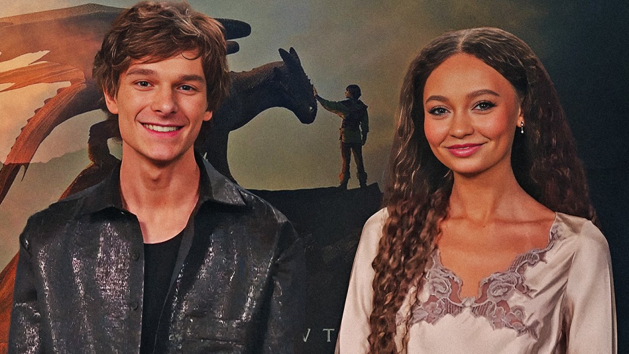 Mason Thames e Nico Parker sono Hiccup e Astrid in Dragon Trainer