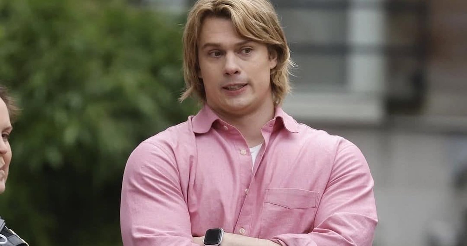 Nicholas Galitzine sul set di Masters of the Universe