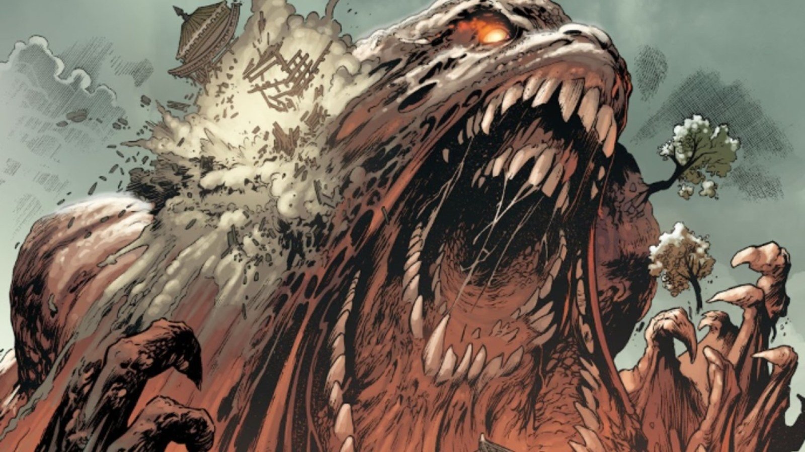 Un'immagine di Clayface
