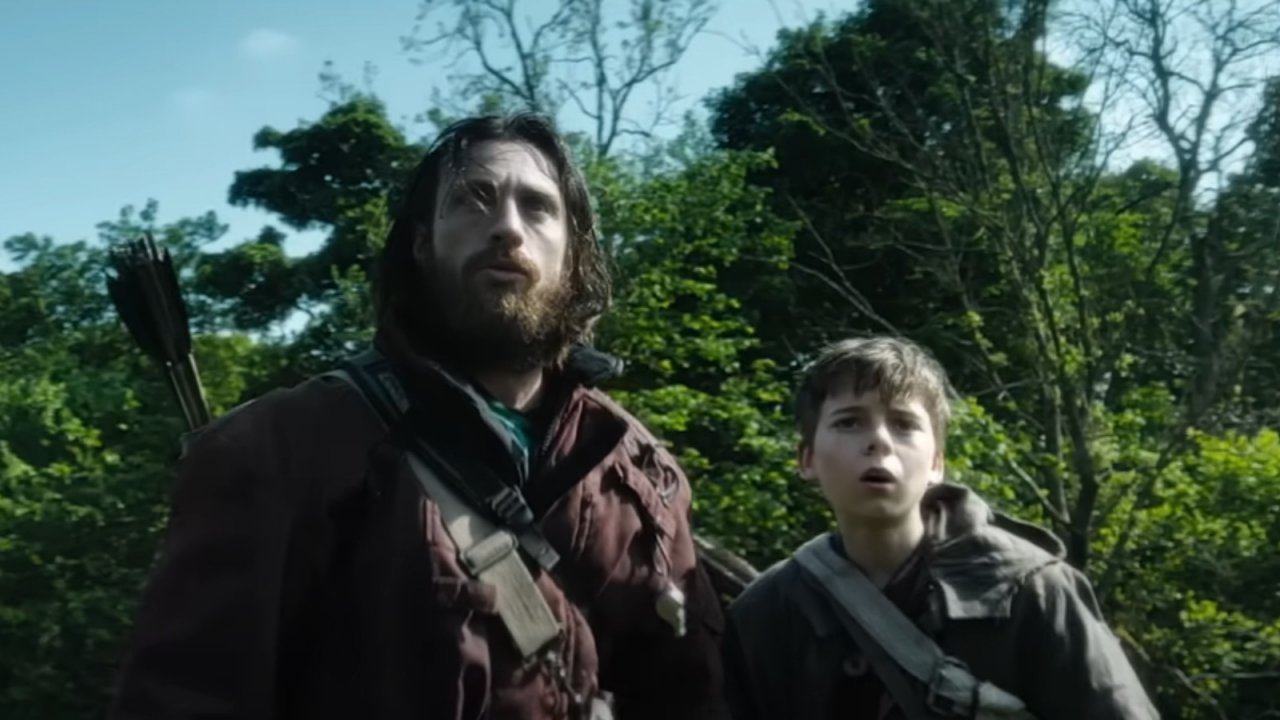 28 anni dopo: Aaron Taylor-Johnson in una scena