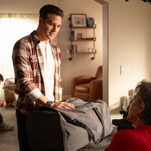 9-1-1. Una scena dal finale dell'ottava stagione.