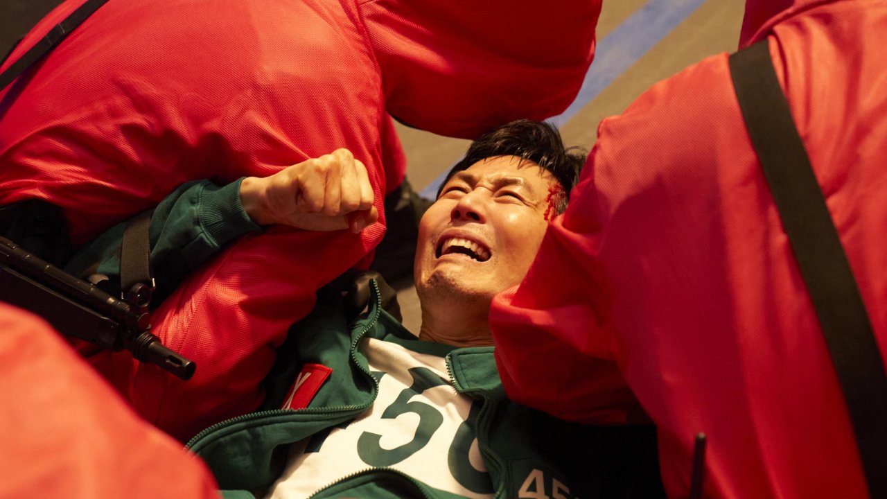 Una scena del finale di Squid Game 3