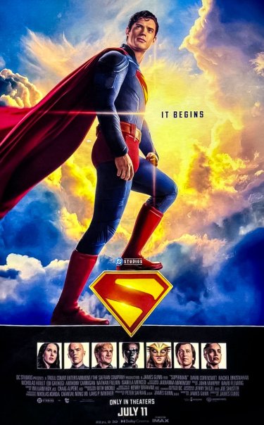 Superman Retro Poster