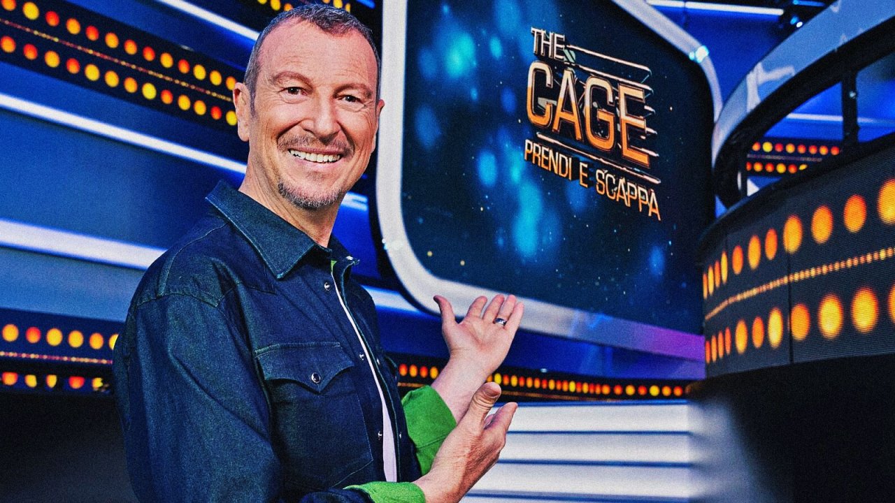 The Cage – Prendi e Scappa con Amadeus e Giulia Salemi, in onda su Nove