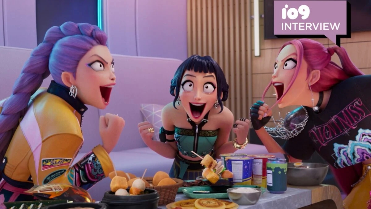 Una scena di Kpop Demon Hunters