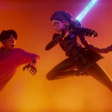 KPop Demon Hunters: una scena del film