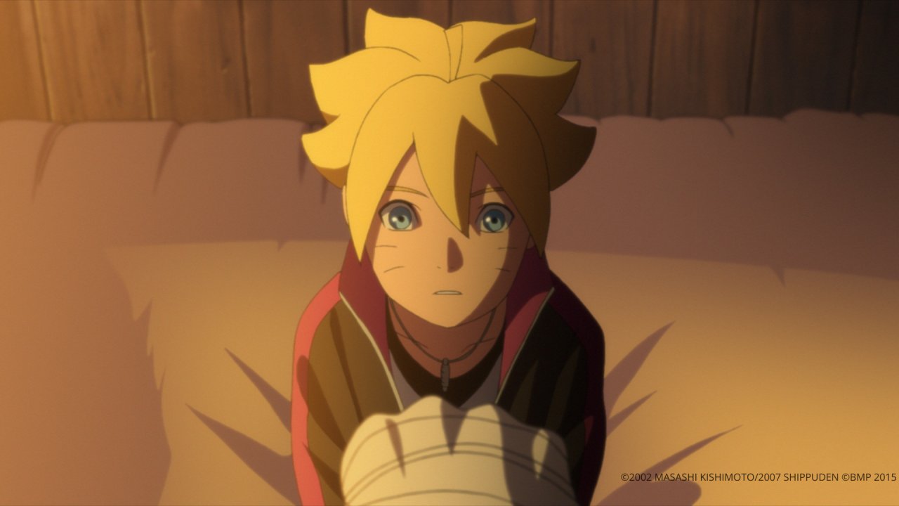 Una scena di Boruto