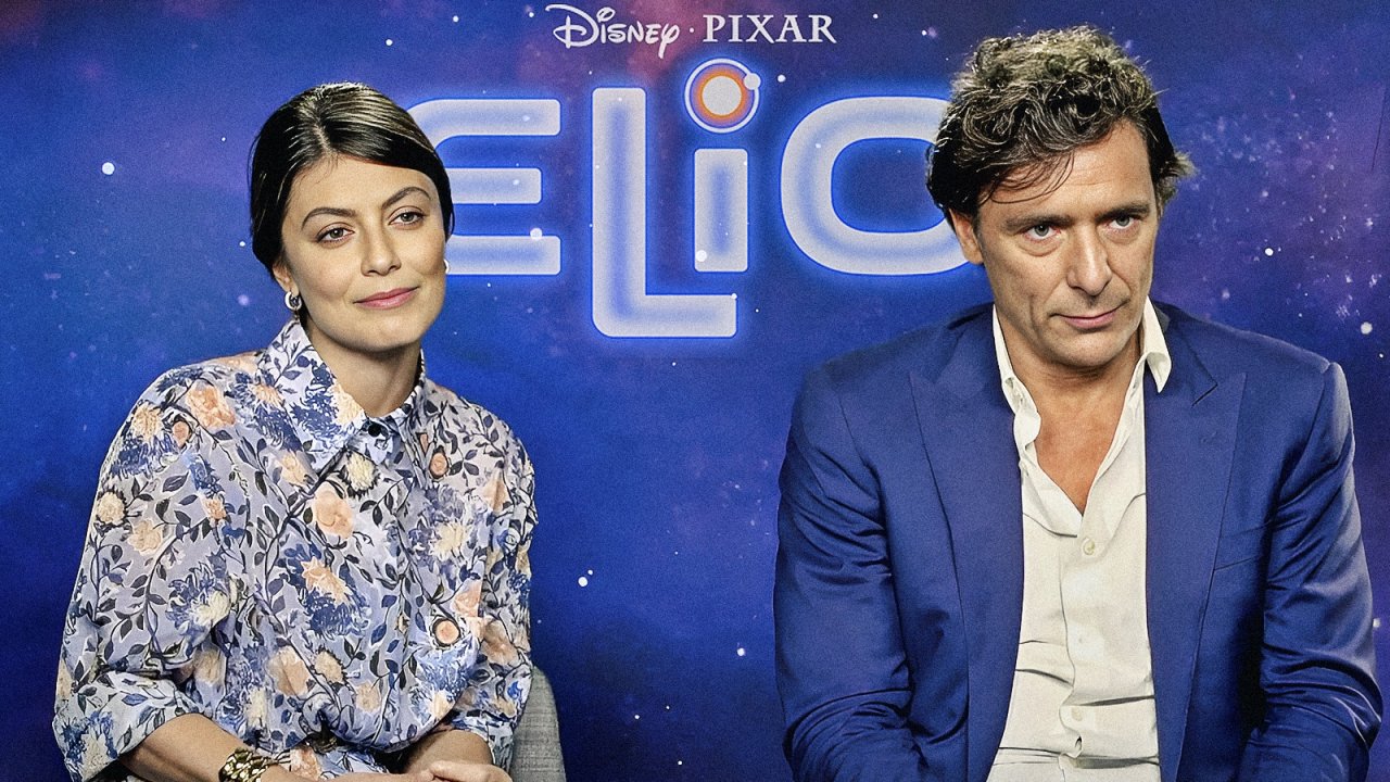 Alessandra Mastronardi e Adriano Giannini, doppiatori di Elio