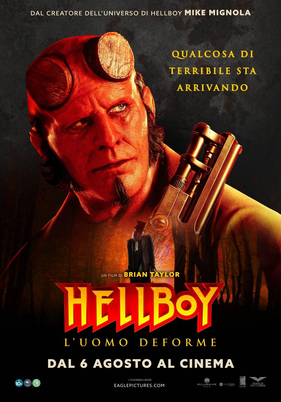 Hellboy Uomo Deforme Poster