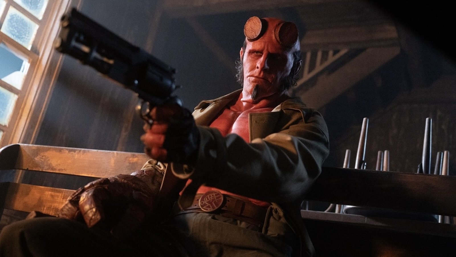 Hellboy - L'uomo deforme, Jack Kesy in una scena