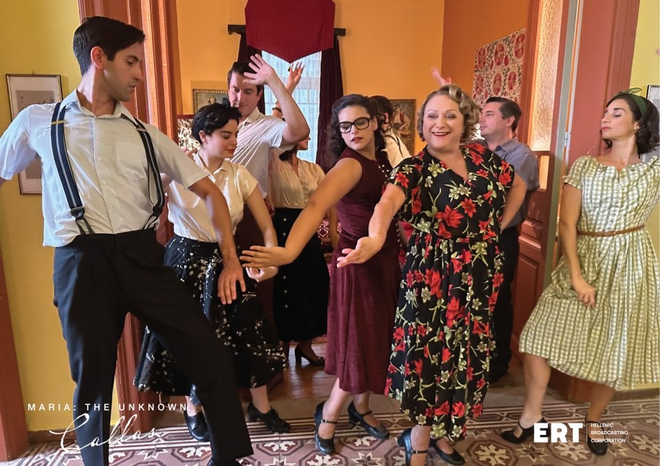 Maria The Unkown Callas Scena Gruppo Serie Tv