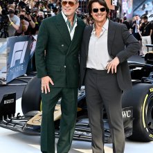 F1: Brad Pitt e l'amico Tom Cruise alla premiere londinese