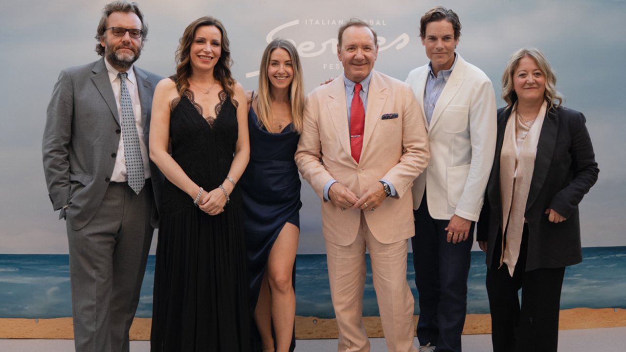 I premiati durante l'inaugurazione del Festival.