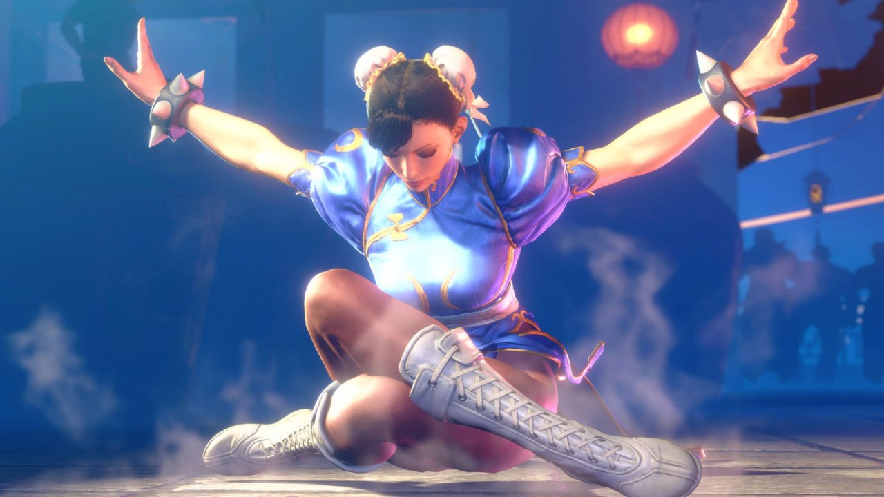 Street Fighter, un'immagine di Chun-Li nel videogame