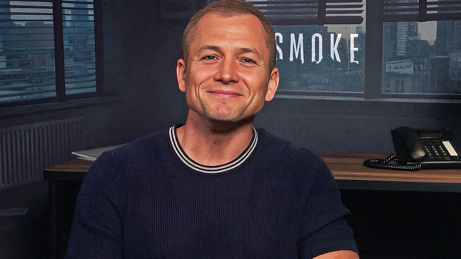 Taron Egerton, protagonista di Smoke - Tracce di fuoco