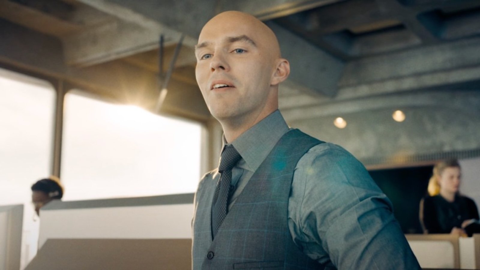 Superman: Nicholas Hoult è Lex Luthor in una scena dal trailer