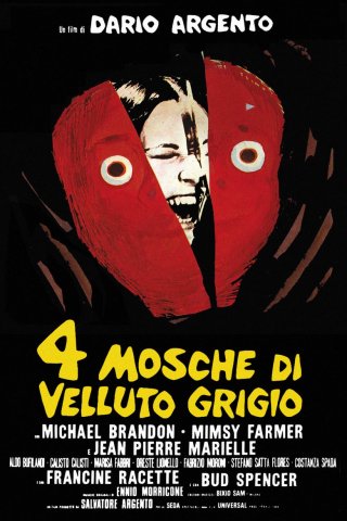 Locandina di Quattro mosche di velluto grigio
