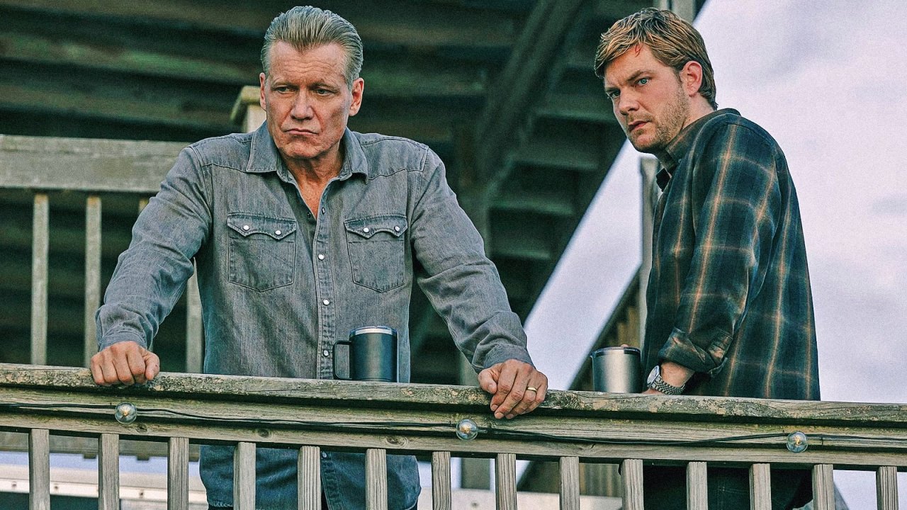 Topher Grace in The waterfront